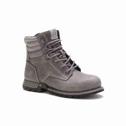 Caterpillar Paisley Steel Toe Work Női 6 Inch Bakancs Szürke, HU-Y026